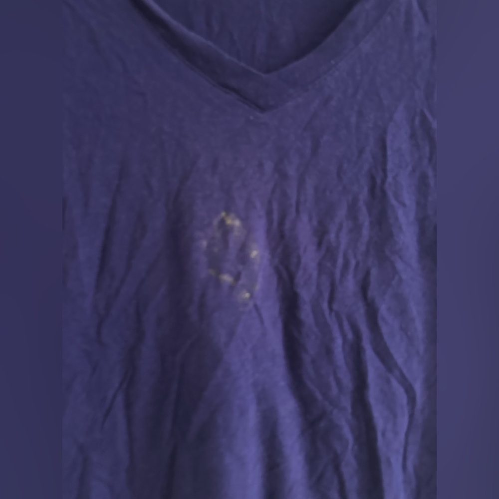 Purple V-Neck T-Shirt